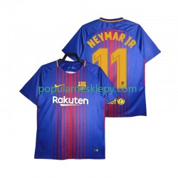 Koszulka Krótka Męska FC Barcelona Pierwszy strój Neymar JR 11 Retro 2017-2018