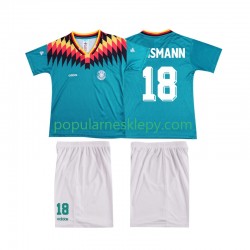 Koszulka Krótka dla Dzieci Reprezentacji Niemiec Drugi strój KLINSMANN 18 Retro 1994