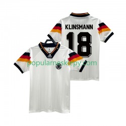 Koszulka Krótka Męska Reprezentacji Niemiec Pierwszy strój KLINSMANN 18 Retro 1992