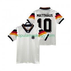 Koszulka Krótka Męska Reprezentacji Niemiec Pierwszy strój MATTHAUS 10 Retro 1992