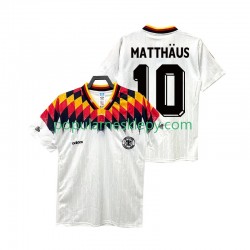 Koszulka Krótka Męska Reprezentacji Niemiec Pierwszy strój MATTHAUS 10 Retro 1994
