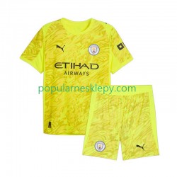 Koszulka Krótka dla Dzieci Bramkarz Manchester City Trzeci strój 2025-2026