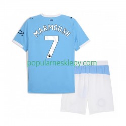 Koszulka Krótka dla Dzieci Manchester City Pierwszy strój Omar Marmoush 7 2025-2026