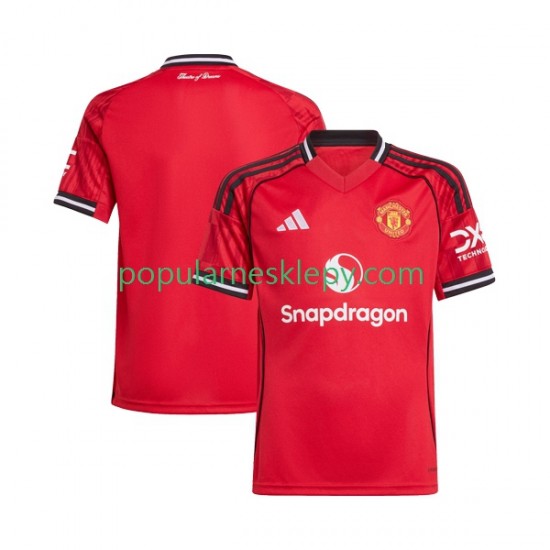 Koszulka Krótka Męska Manchester United Pierwszy strój 2025-2026