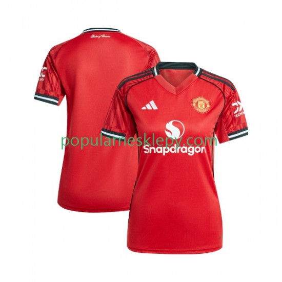 Koszulka Krótka Damska Manchester United Pierwszy strój 2025-2026