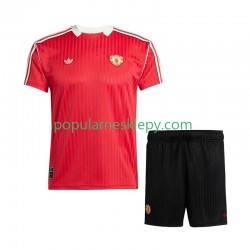Koszulka Krótka dla Dzieci Manchester United Pierwszy strój d Icon 2025-2026