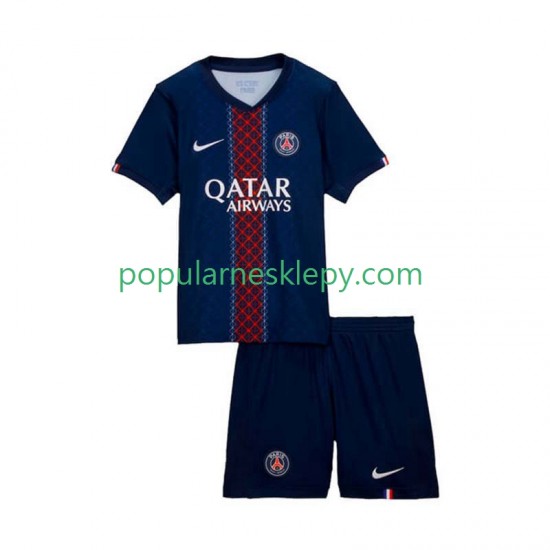 Koszulka Krótka dla Dzieci Paris Saint-Germain Pierwszy strój 2025-2026