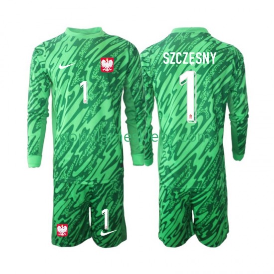 Koszulka Długi dla Dzieci Bramkarz Reprezentacji Polski Trzeci strój Szczesny 1 2024 Koszulka Długi dla Dzieci Bramkarz Reprezentacji Polski Trzeci strój Szczesny 1 2024