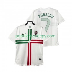 Koszulka Krótka Męska Reprezentacji Portugalii Drugi strój Cristiano Ronaldo 7 Retro 2012