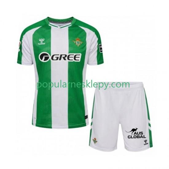 Koszulka Krótka dla Dzieci Real Betis Pierwszy strój 2025-2026
