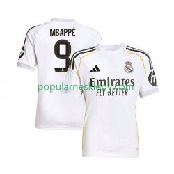 Koszulka Krótka Męska Real Madryt Pierwszy strój Kylian Mbappe 9 2025-2026