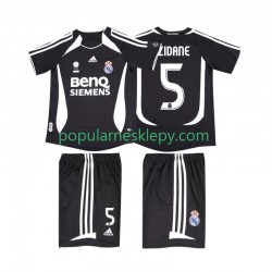 Koszulka Krótka dla Dzieci Real Madryt Drugi strój ZIDANE 5 Retro 2006 2007