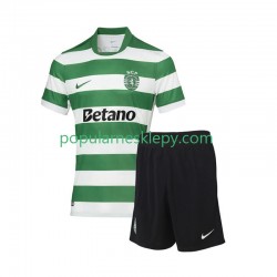 Koszulka Krótka dla Dzieci Sporting CP Pierwszy strój 2025-2026