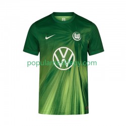 Koszulka Krótka Męska VfL Wolfsburg Pierwszy strój 2025-2026