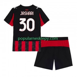 Koszulka Krótka dla Dzieci AC Milan Pierwszy strój Ardon Jashari 30 2025-2026