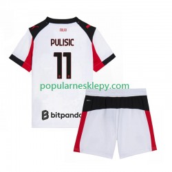 Koszulka Krótka dla Dzieci AC Milan Drugi strój Christian Pulisic 11 2025-2026