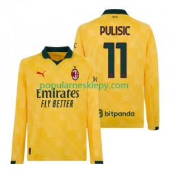 Koszulka Długi Męska AC Milan Trzeci strój Christian Pulisic 11 2025-2026