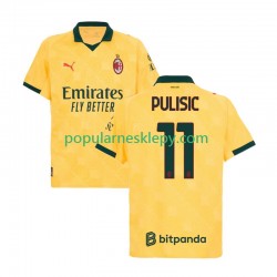 Koszulka Krótka Męska AC Milan Trzeci strój Christian Pulisic 11 2025-2026
