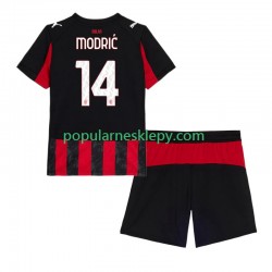 Koszulka Krótka dla Dzieci AC Milan Pierwszy strój Luca Modric 14 2025-2026