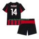 Koszulka Krótka dla Dzieci AC Milan Pierwszy strój Luca Modric 14 2025-2026