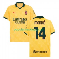 Koszulka Krótka Męska AC Milan Trzeci strój Luca Modric 14 2025-2026