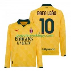 Koszulka Długi Męska AC Milan Trzeci strój Rafael Leao 10 2025-2026