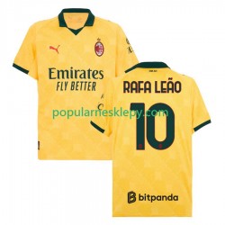Koszulka Krótka Męska AC Milan Trzeci strój Rafael Leao 10 2025-2026