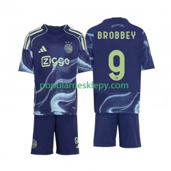 Koszulka Krótka dla Dzieci AFC Ajax Drugi strój Brian Brobbey 9 2025-2026