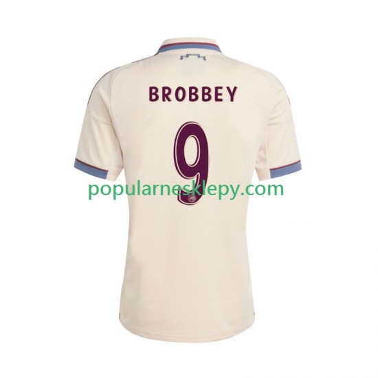 Koszulka Krótka Męska AFC Ajax Trzeci strój Brian Brobbey 9 2025-2026