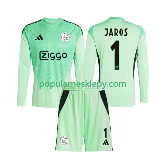 Koszulka Długi dla Dzieci Bramkarz AFC Ajax Pierwszy strój Vitezslav Jaros 1 2025-2026 Koszulka Długi dla Dzieci Bramkarz AFC Ajax Pierwszy strój Vitezslav Jaros 1 2025-2026