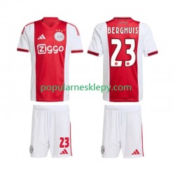 Koszulka Krótka dla Dzieci AFC Ajax Pierwszy strój Steven Berghuis 23 2025-2026