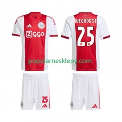 Koszulka Krótka dla Dzieci AFC Ajax Pierwszy strój Wout Weghorst 25 2025-2026