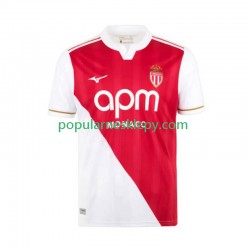 Koszulka Krótka Męska AS Monaco Pierwszy strój 2025-2026
