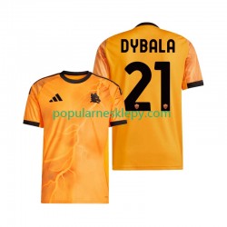 Koszulka Krótka Męska AS Roma Drugi strój Dybala 21 2025-2026