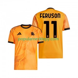 Koszulka Krótka Męska AS Roma Drugi strój Evan Ferguson 11 2025-2026
