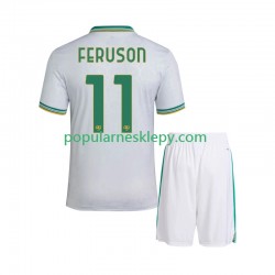 Koszulka Krótka dla Dzieci AS Roma Trzeci strój Evan Ferguson 11 2025-2026