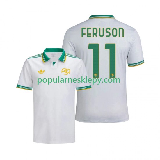 Koszulka Krótka Męska AS Roma Trzeci strój Evan Ferguson 11 2025-2026