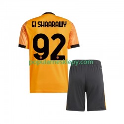 Koszulka Krótka dla Dzieci AS Roma Drugi strój Stephan El Shaarawy 92 2025-2026