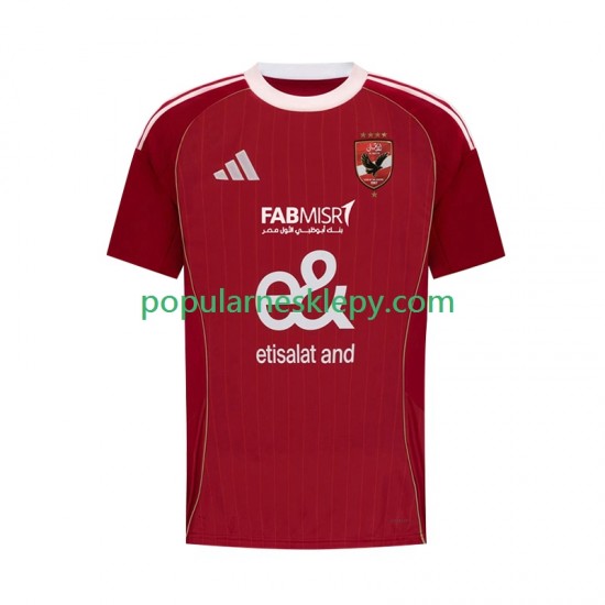 Koszulka Krótka Męska Pierwszy strój Al Ahly SC 2025-2026