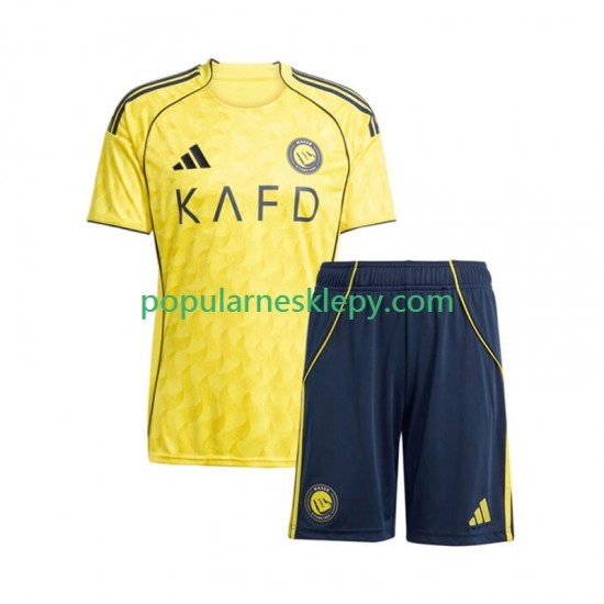 Koszulka Krótka dla Dzieci Pierwszy strój Al Nassr 2025-2026