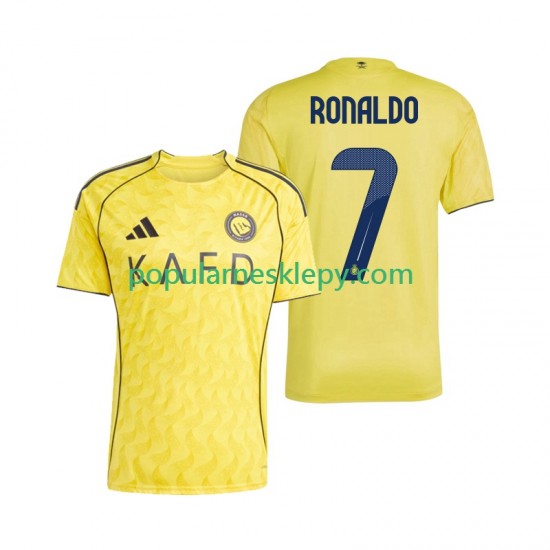 Koszulka Krótka Męska Pierwszy strój Al Nassr Cristiano Ronaldo 7 2025-2026