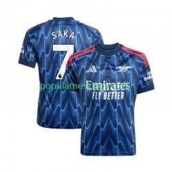 Koszulka Krótka Męska Arsenal Drugi strój Bukayo Saka 7 2025-2026