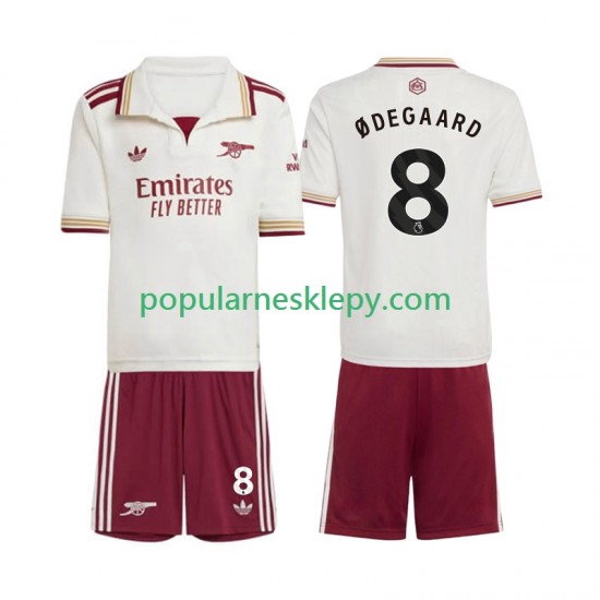 Koszulka Krótka dla Dzieci Arsenal Trzeci strój Martin Odegaard 8 2025-2026