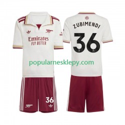 Koszulka Krótka dla Dzieci Arsenal Trzeci strój Martin Zubimendi 36 2025-2026