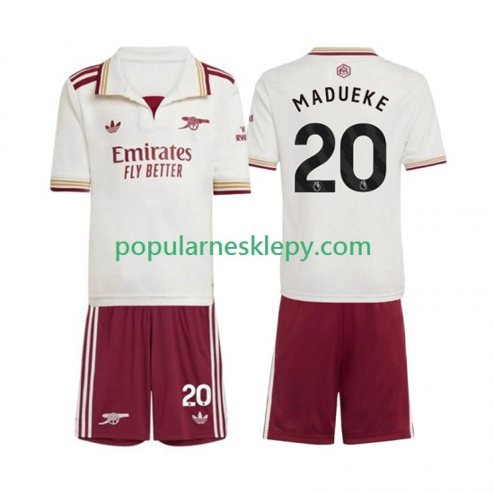 Koszulka Krótka dla Dzieci Arsenal Trzeci strój Noni Madueke 20 2025-2026