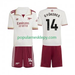 Koszulka Krótka dla Dzieci Arsenal Trzeci strój Viktor Gyokeres 14 2025-2026