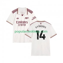 Koszulka Krótka Męska Arsenal Trzeci strój Viktor Gyokeres 14 2025-2026