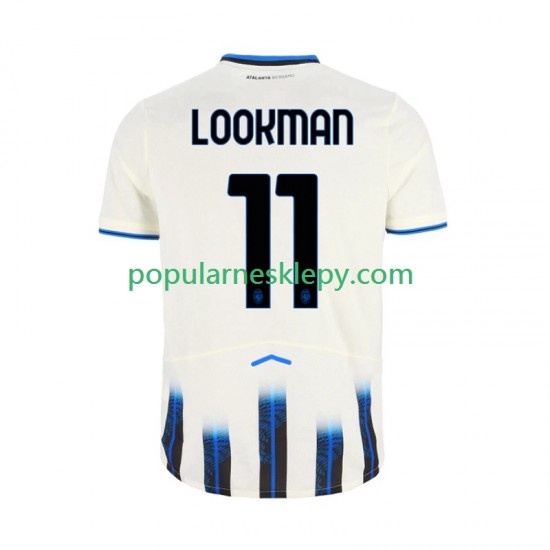 Koszulka Krótka Męska Atalanta Drugi strój Ademola Lookman 11 2025-2026