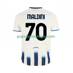 Koszulka Krótka Męska Atalanta Drugi strój Daniel Maldini 70 2025-2026