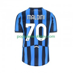 Koszulka Krótka Męska Atalanta Pierwszy strój Daniel Maldini 70 2025-2026